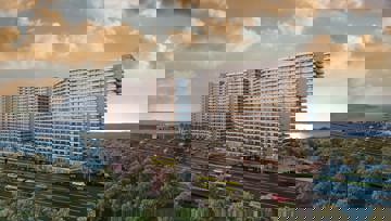 New Residential Complex with a Botanical Garden in Buyukcekmece, Istanbul