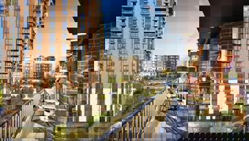 Financial city district in Atasehir