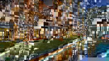 Financial city district in Atasehir