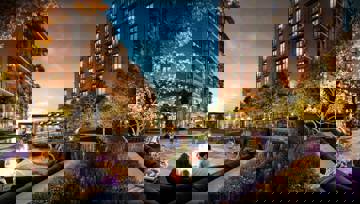 Financial city district in Atasehir