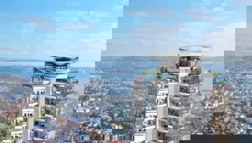 Luxury Apartments Offering Views of Three Bridges in Istanbul, Sarıyer
